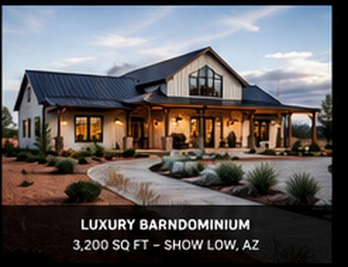 Luxury barndominium